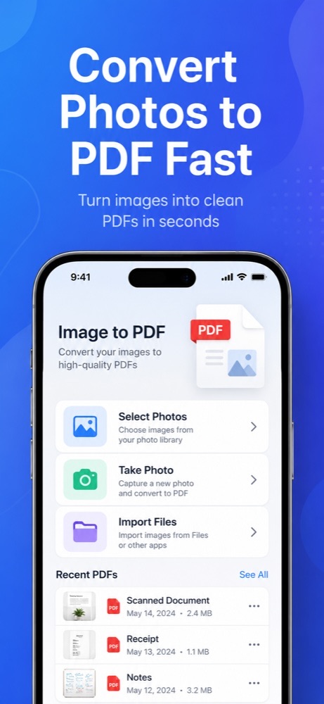 LyoPDF home screen preview