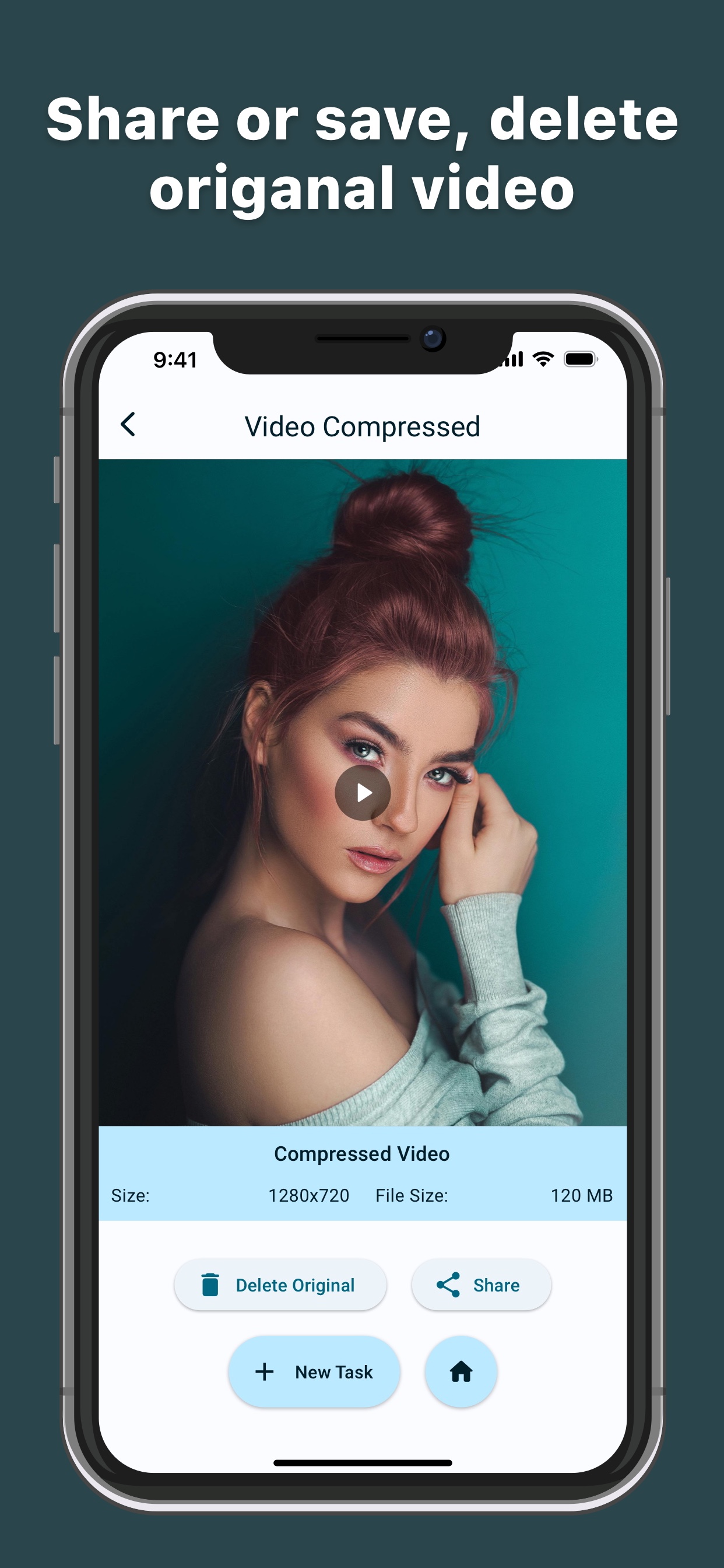 Video Compressor batch compression screen
