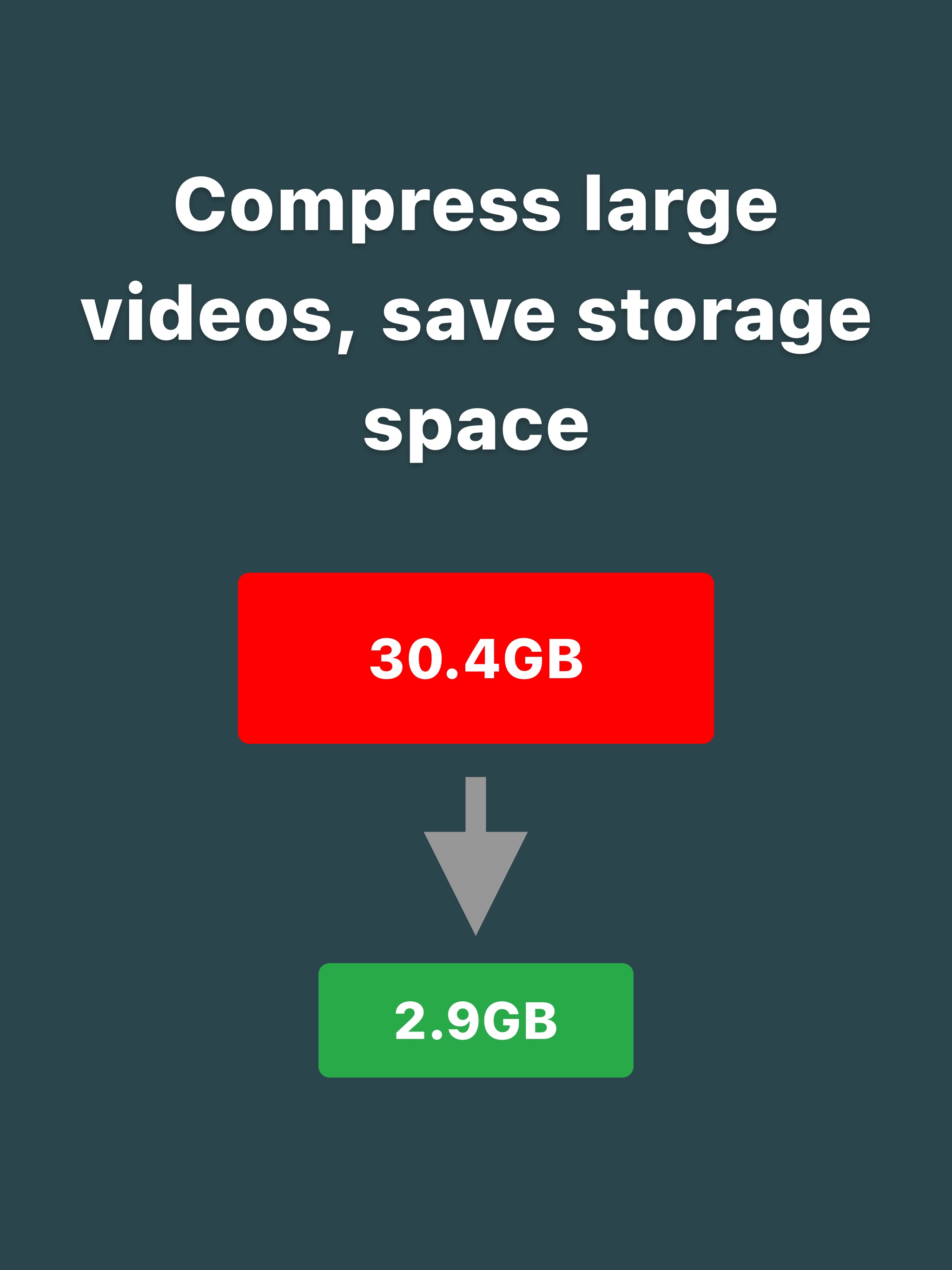 Video Compressor on iPad